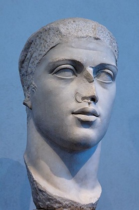 Alexander Severus Emperor  ca 222-235ce from the Round Temple in Ostia Antica Museo Nazionale Romano di Palazzo Massimo Roma Photo by Marie-Lan Nguyen 2006